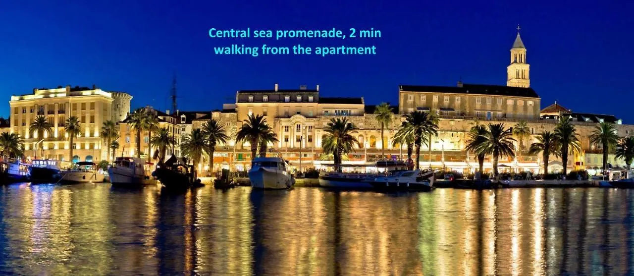 Authentic Apt In Stone House At The Top Location Split Apartament